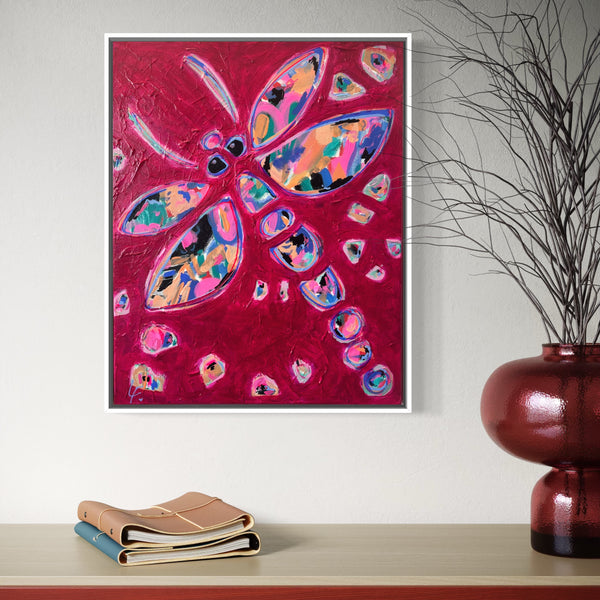 Dragonflies appear when Angels are near