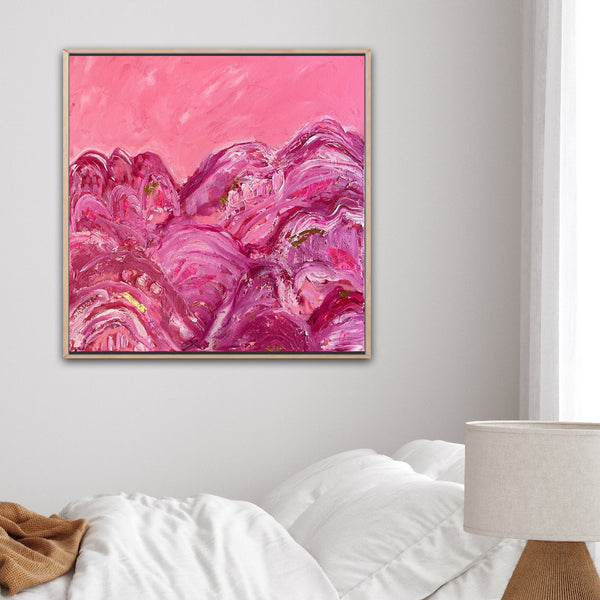 Magenta Rush - Framed